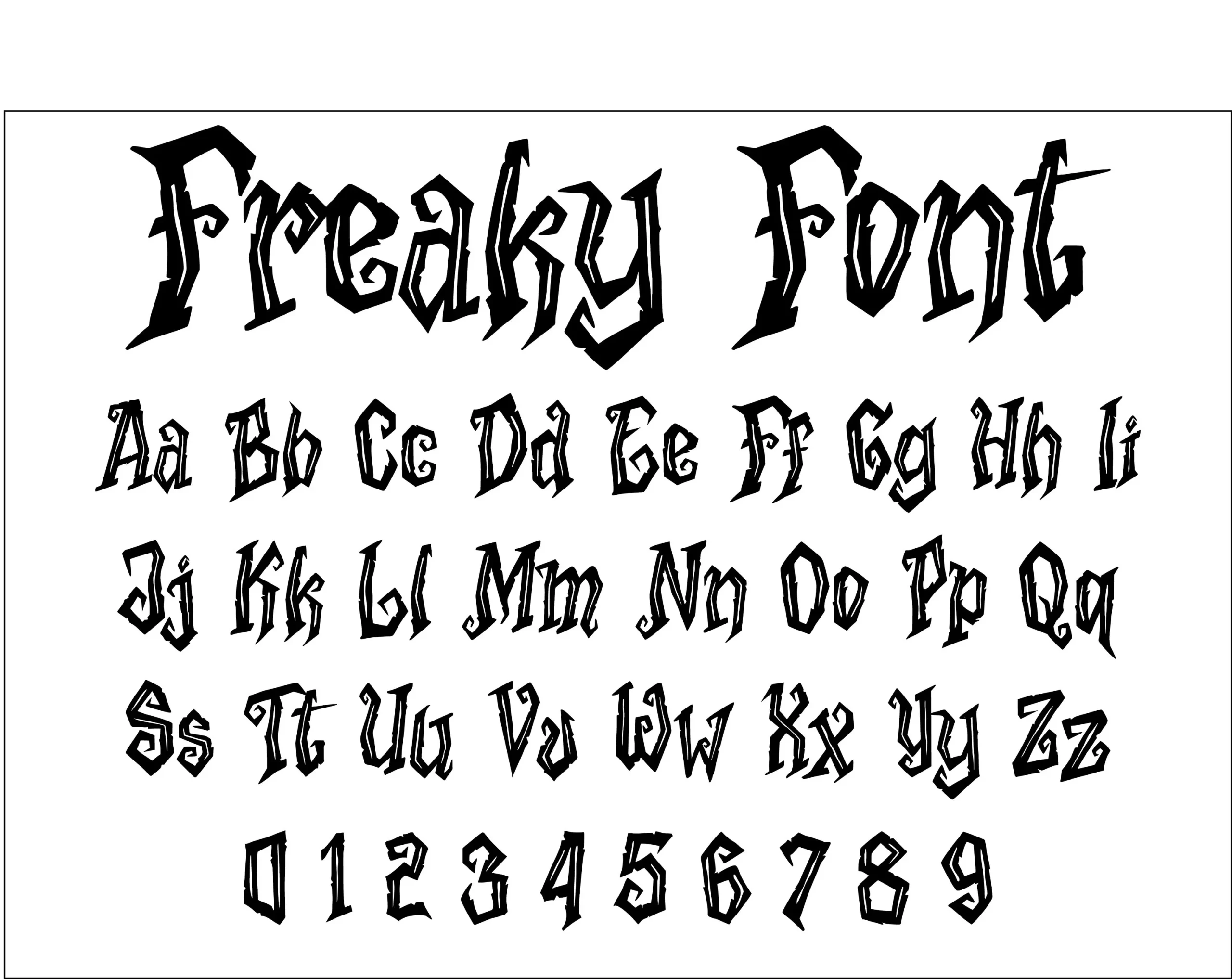 Freaky Font Generator