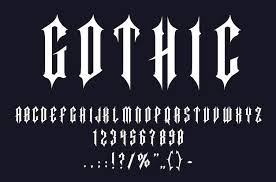 Gothic Font Generator