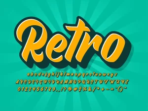 Retro Font Generator