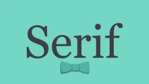 Serif Font Generator