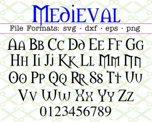 Medieval Font Generator